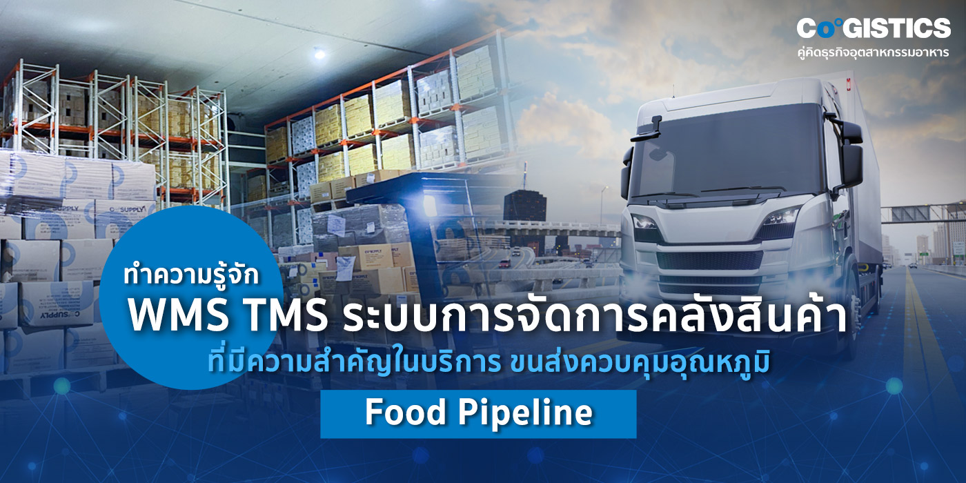 ทำความรู้จัก WMS TMS ระบบการจัดการคลังสินค้า ที่มีความสำคัญในบริการขนส่งควบคุมอุณหภูมิ