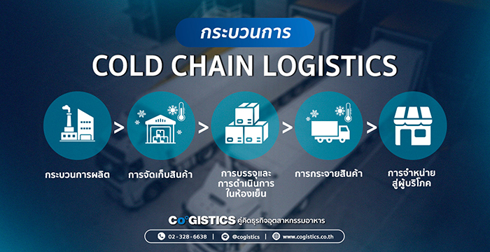 กระบวนการ Cold Chain Logistics