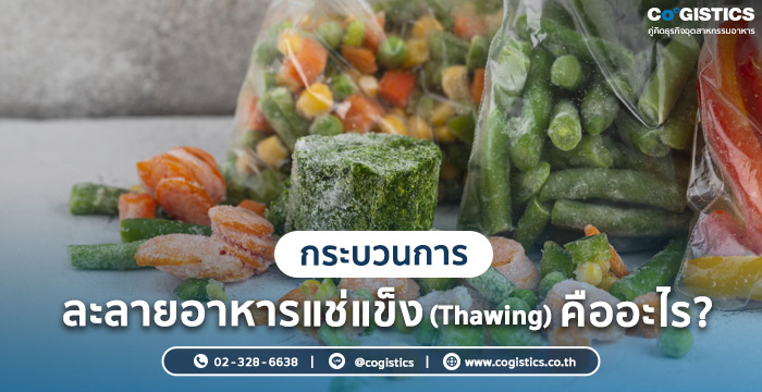 กระบวนการละลายอาหารแช่แข็ง (Thawing) คืออะไร?