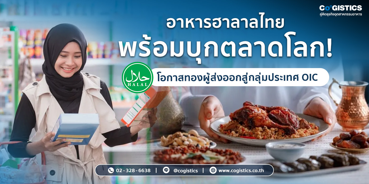 อาหารฮาลาลไทย พร้อมบุกตลาดโลก! โอกาสทองผู้ส่งออกสู่กลุ่มประเทศ OIC