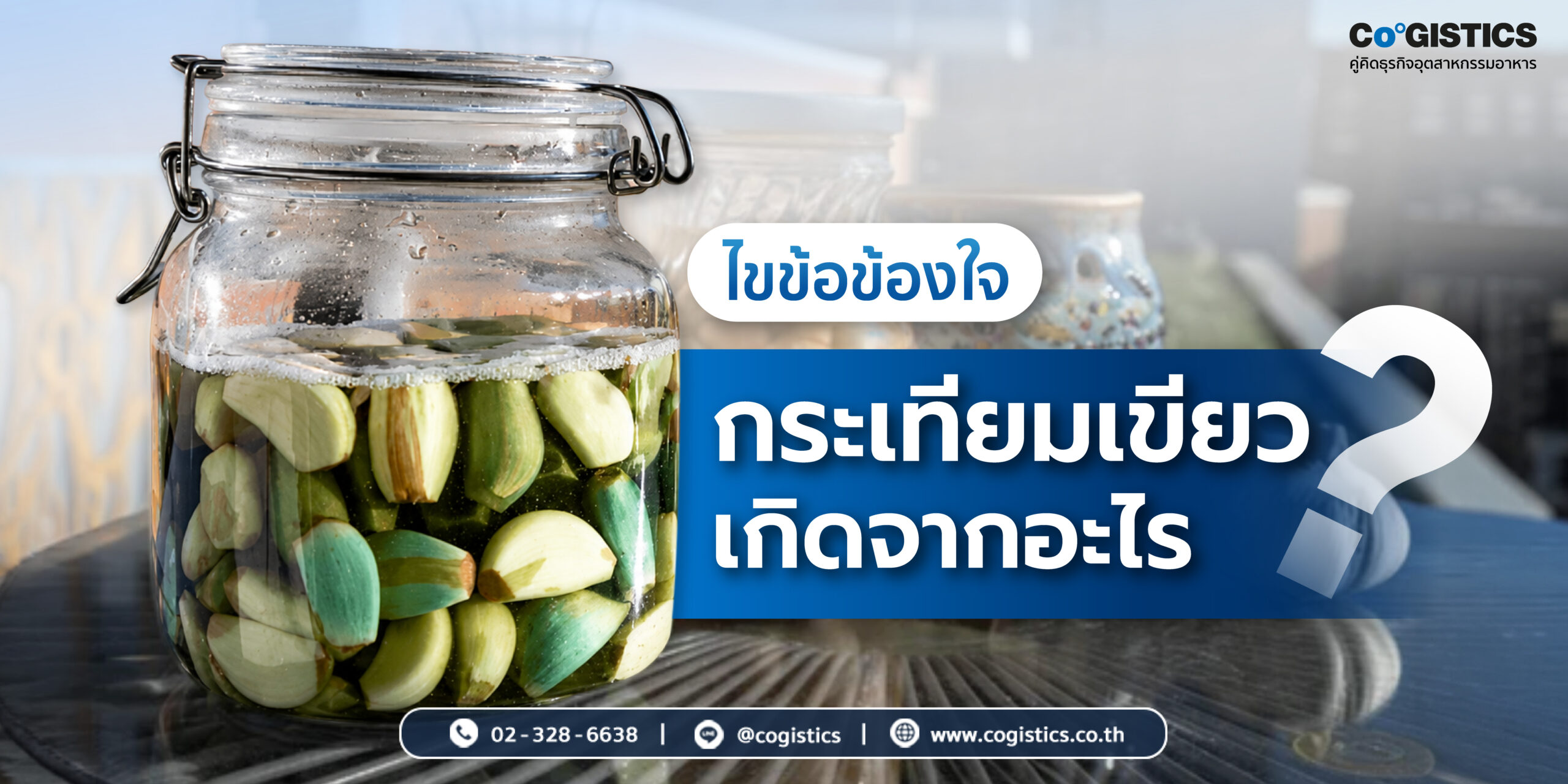 ไขข้อสงสัยกระเทียมเขียวเกิดจากอะไร?