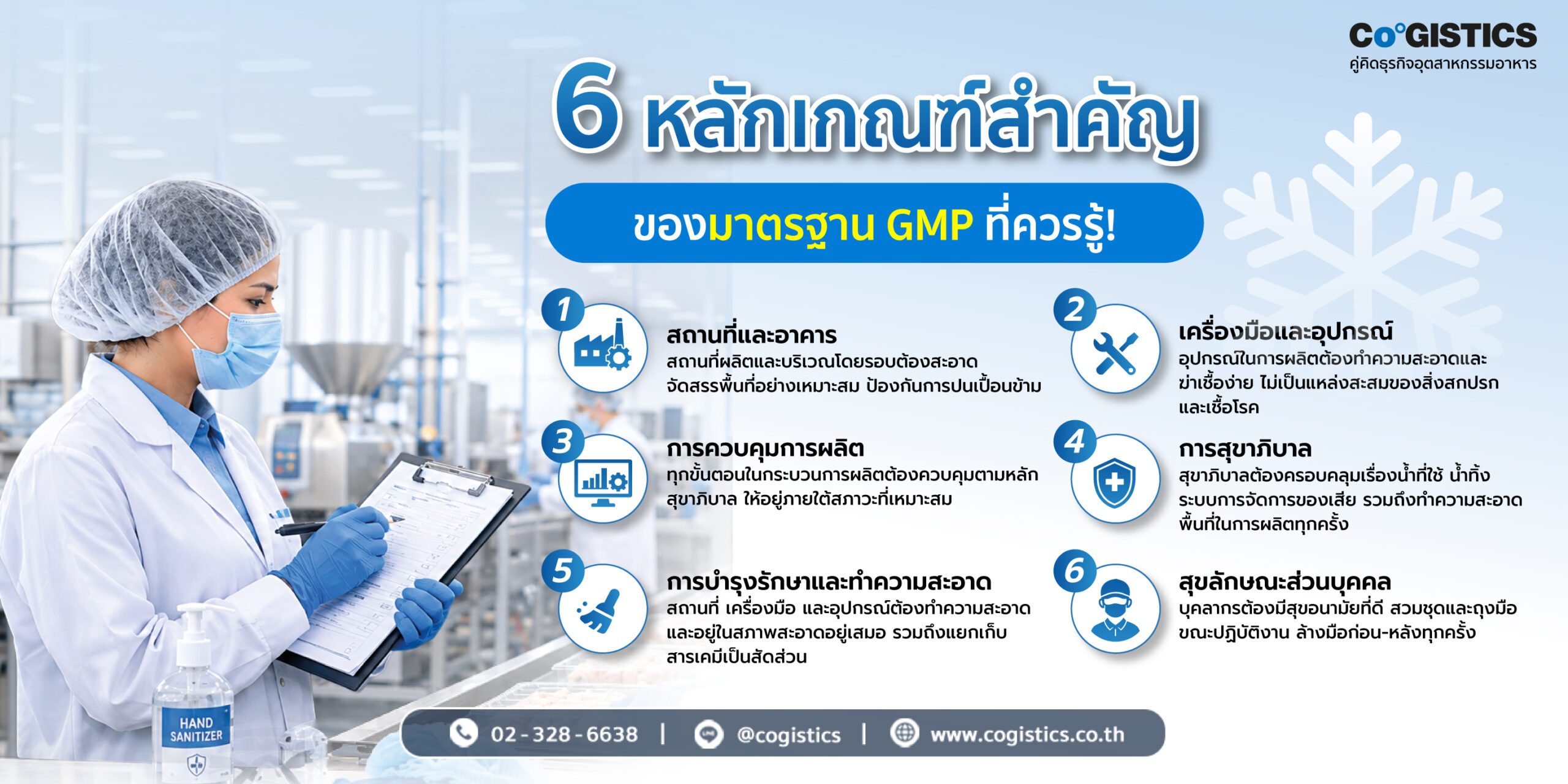 6 หลักเกณฑ์สำคัญของมาตรฐาน GMP ที่ควรรู้!
